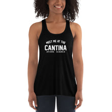 Meet me at the Cantina Women's Flowy Racerback Tank