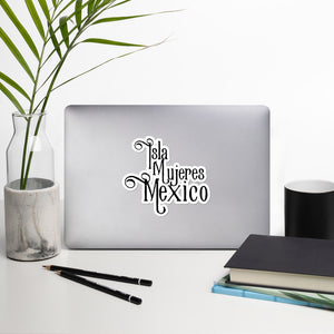 Isla Mujeres Mexico 1 Bubble-free stickers