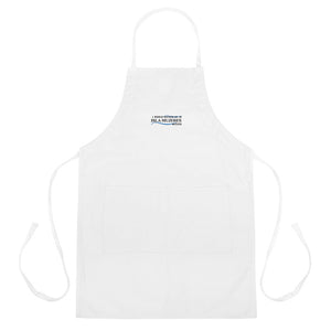 I'd Rather Be in Isla Mujeres Mexico Embroidered Apron