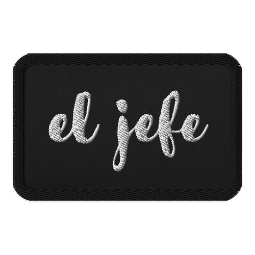 el jefe Embroidered patches