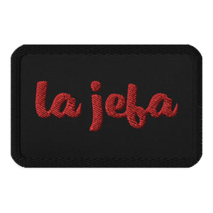la jefa Embroidered patches