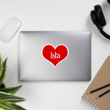 Heart Isla Bubble-free stickers