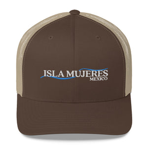 I'd Rather Be on Isla Mujeres Mexico Trucker Cap