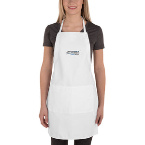 I'd Rather Be in Isla Mujeres Mexico Embroidered Apron
