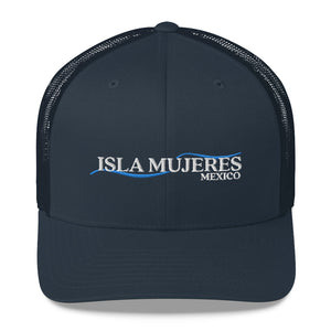 I'd Rather Be on Isla Mujeres Mexico Trucker Cap
