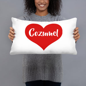 I Heart Cozumel Basic Pillow