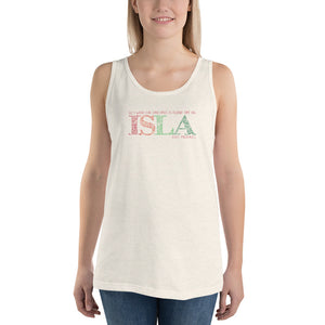 All I want for Christmas is island time on Isla Mujeres Unisex Tank Top